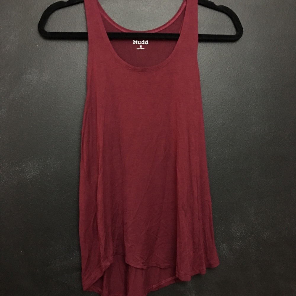 Maroon tank top